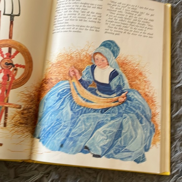 Vintage Hard Cover Story Anthology 1977 Golden Book of Grimm’s Fairy Tales - Picture 15 of 15